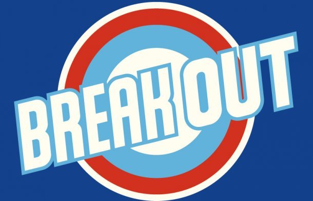 「BREAK OUT」ロゴ