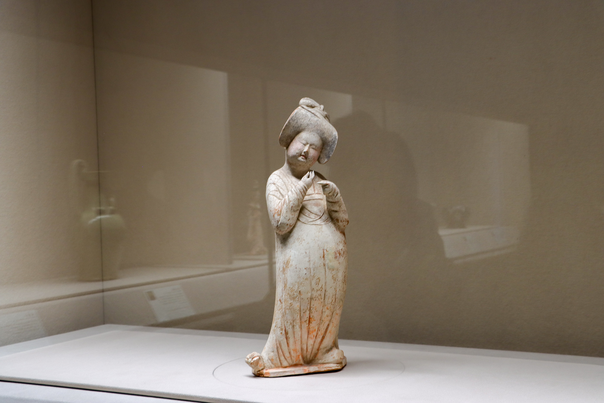 「加彩婦女俑」唐時代 8世紀