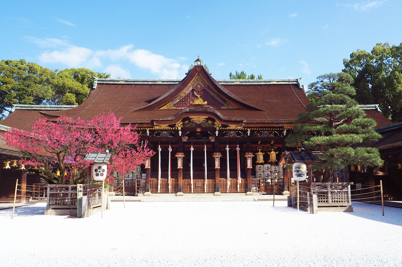北野天満宮本殿正面