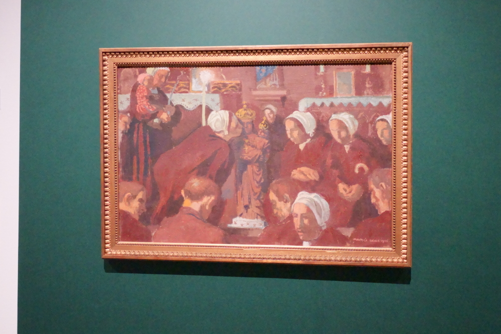 モーリス・ドニ《フォルグェットのパルドン祭》1930年、油彩／カンヴァス　カンペール美術館蔵
