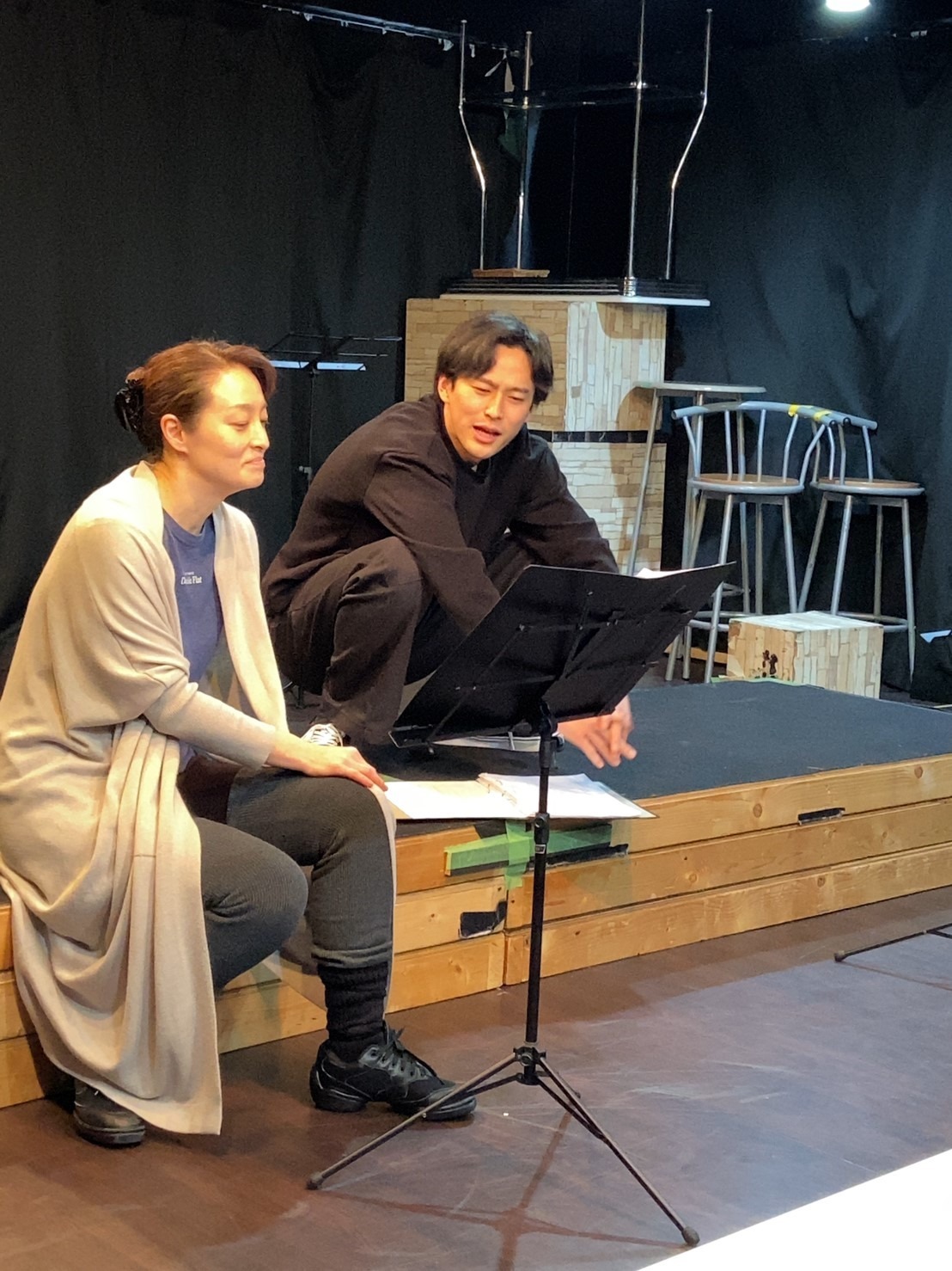 「秋元松代の世界」 Vol.1 戦後を生きる庶民たち〜朗読上演、稽古の様子