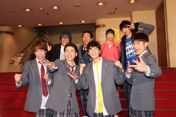 「思いっきり弾けて！」と声をかけられた時の皆さん。いい笑顔ですね！