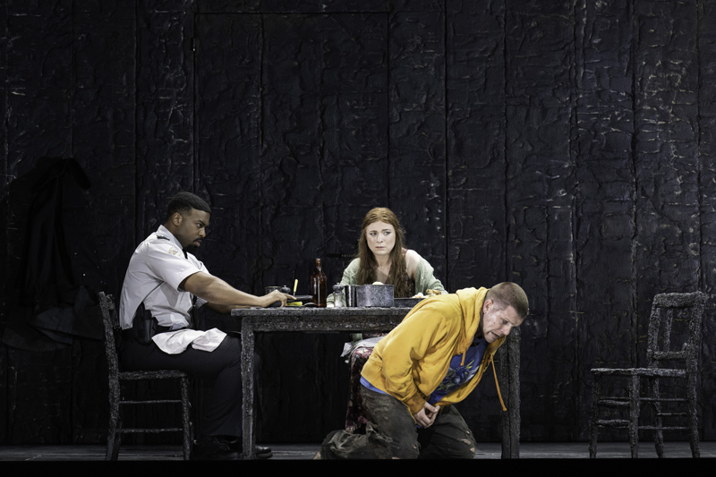 Soloman Howard, Natalys Romaniw and Stanislas de Barbeyrac in Die Walküre  ©2025 Monika Rittershaus