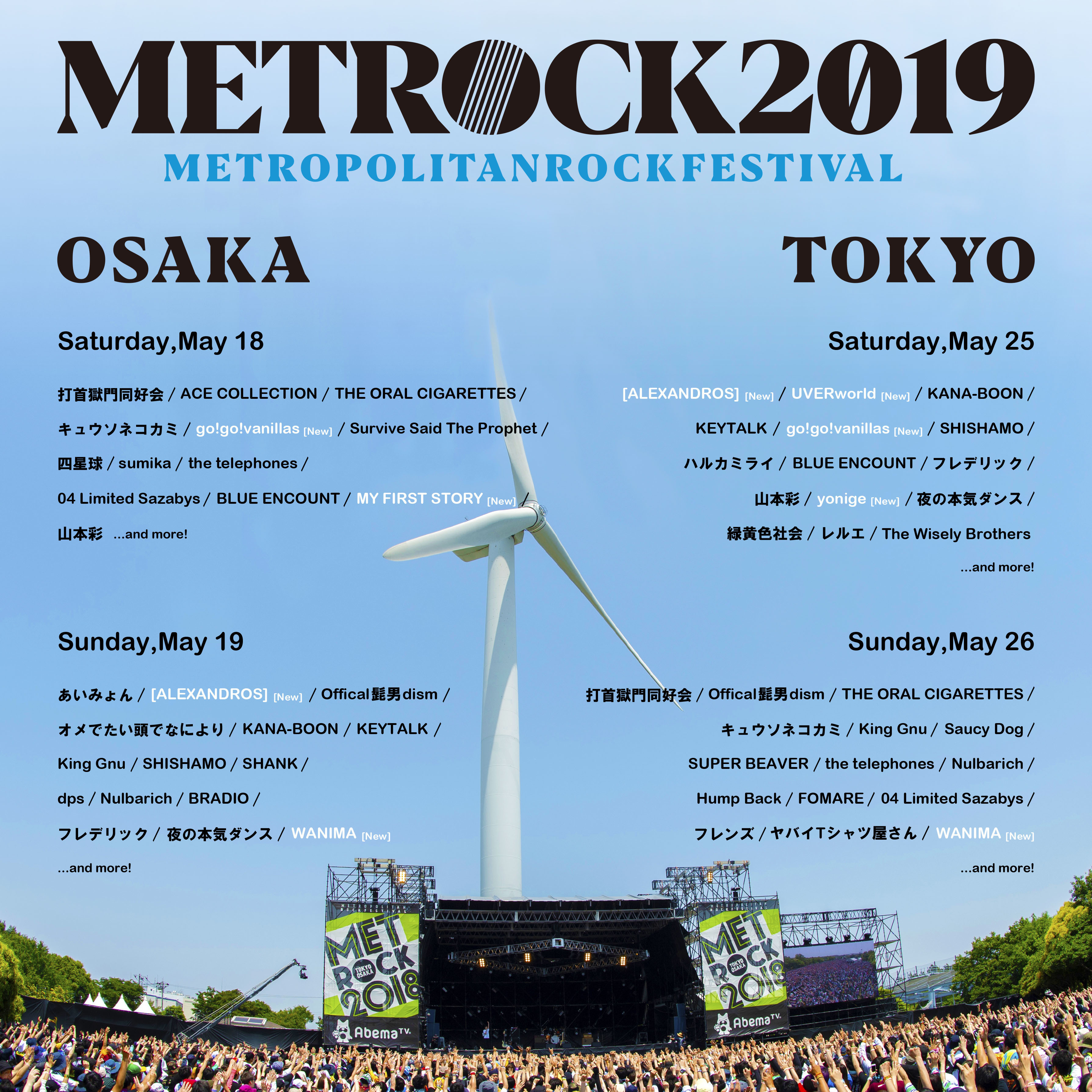 METROPOLITAN ROCK FESTIVAL 2019