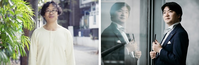 （左から）岡田利規　 (C)宇壽山貴久子、山田和樹 （C)Zuzanna Specjal
