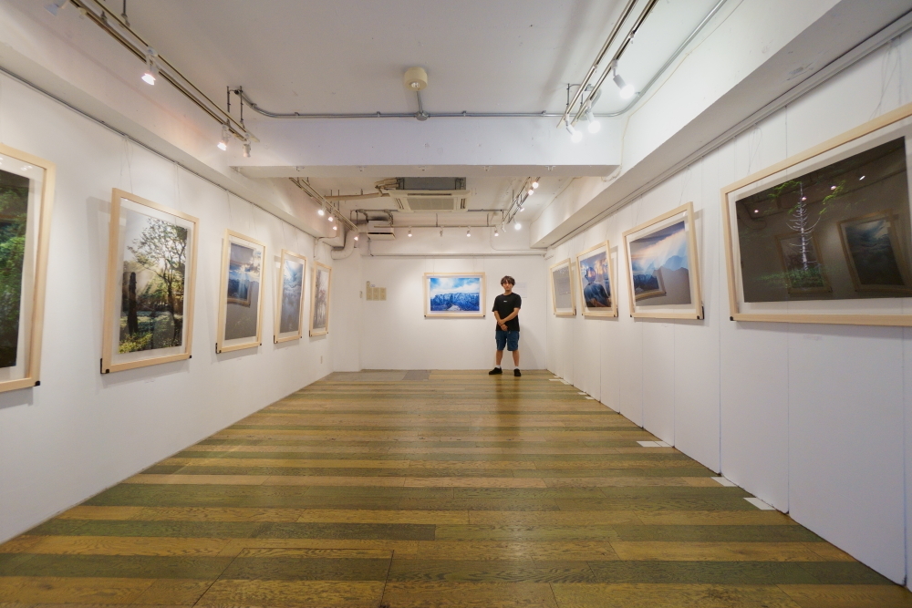 三橋直人個展『神の住む山 大台ヶ原』展示風景