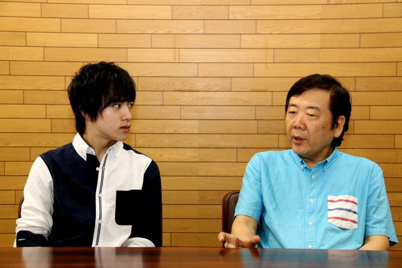（左から）上遠野 太洸・鴻上 尚史