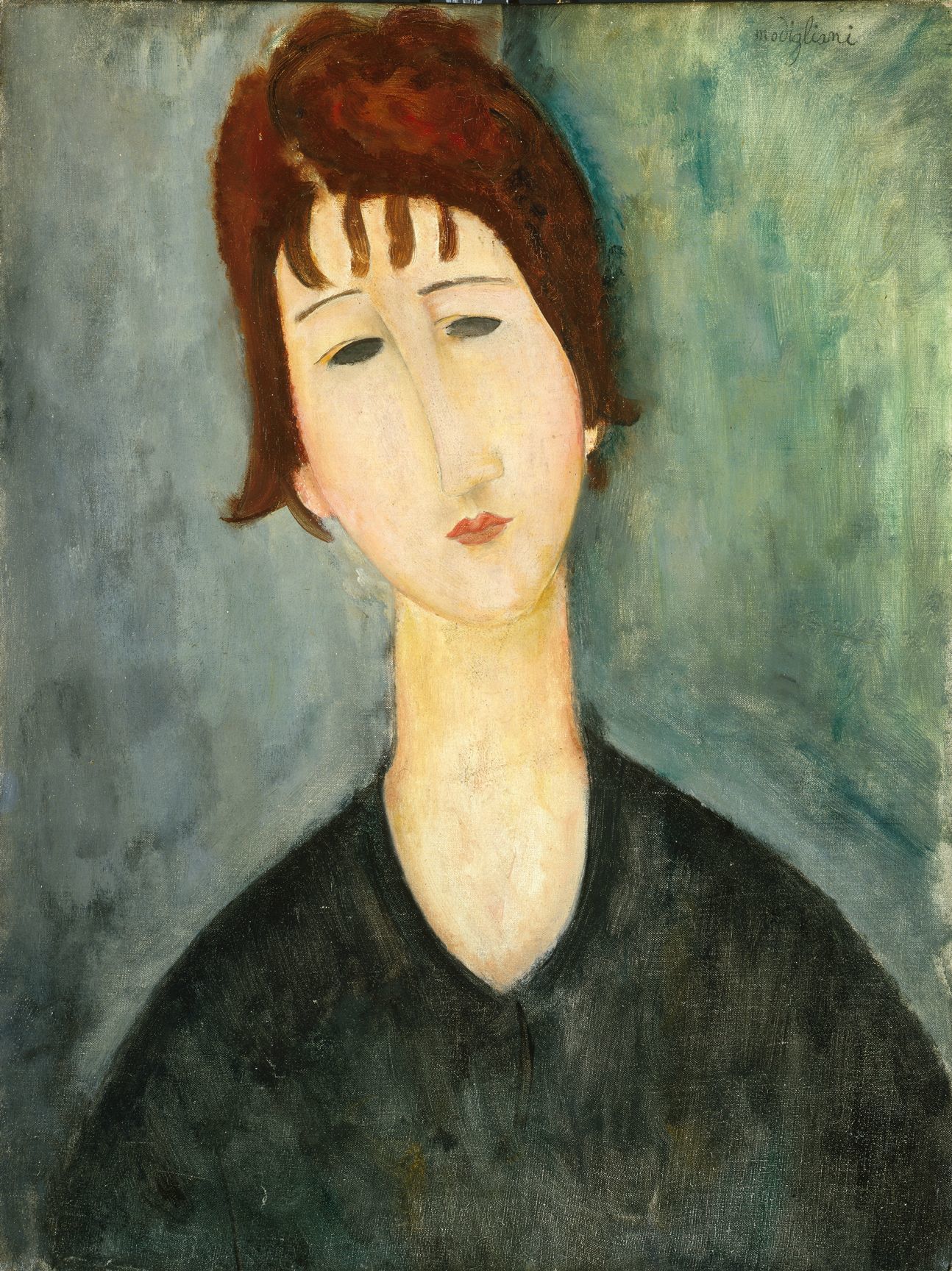 アメデオ・モディリアーニ《女の肖像》1917 -1920年