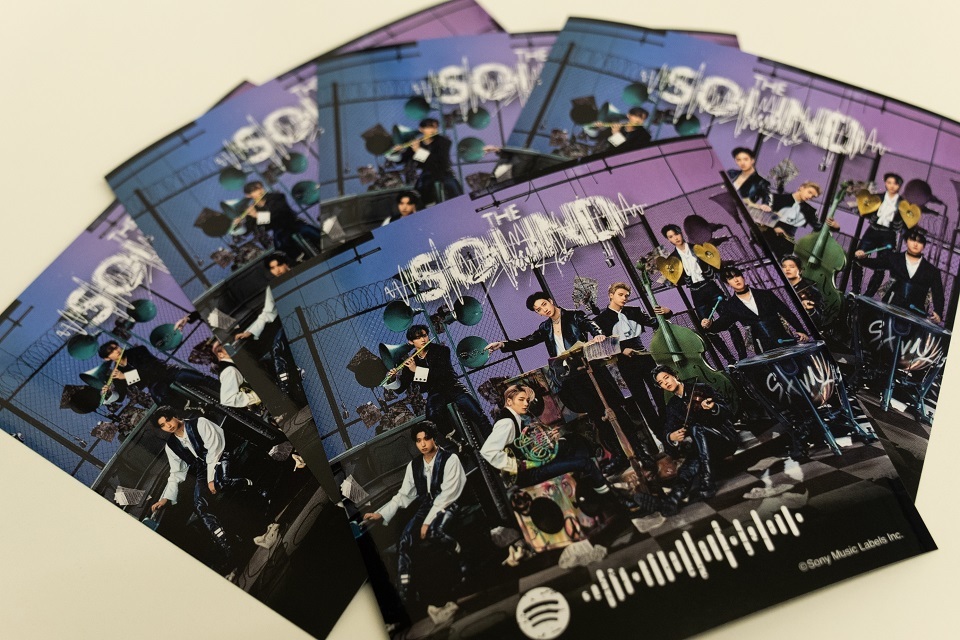 「Spotify x Stray Kids THE POP-UP EXPERIENCE」　ステッカー