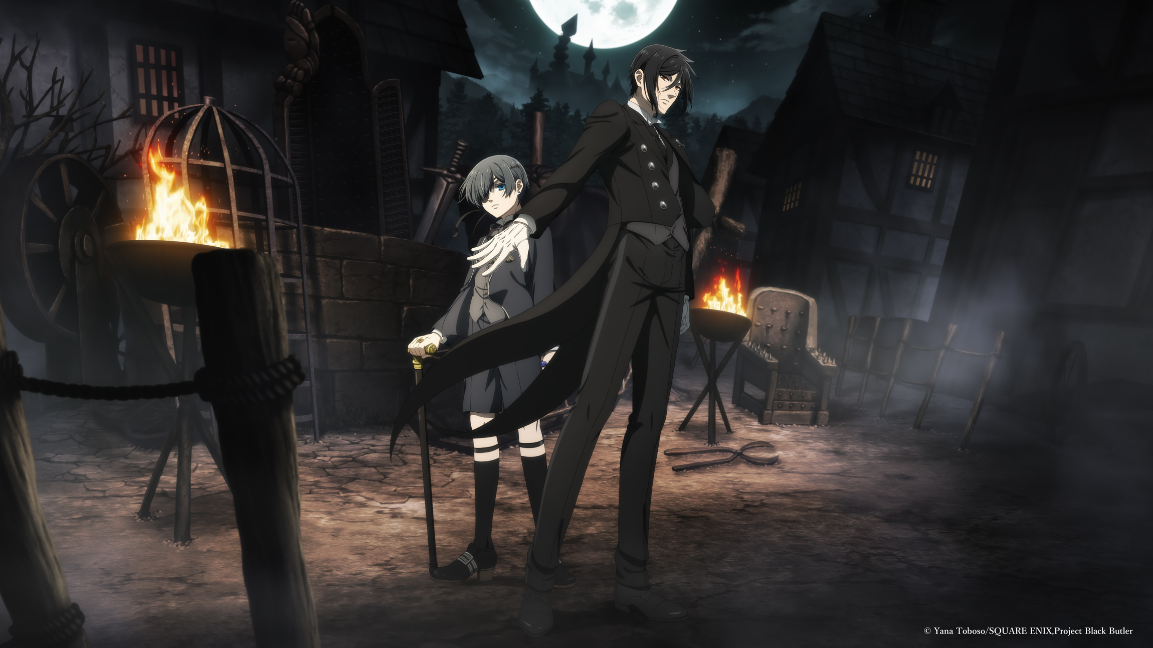  (C)Yana Toboso/SQUARE ENIX,Project Black Butler