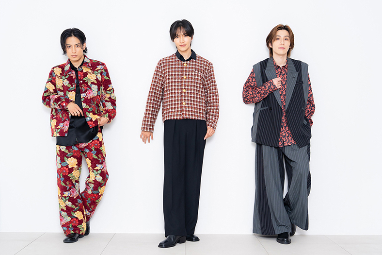 （左から）武子直輝、梶田拓希、神永圭佑