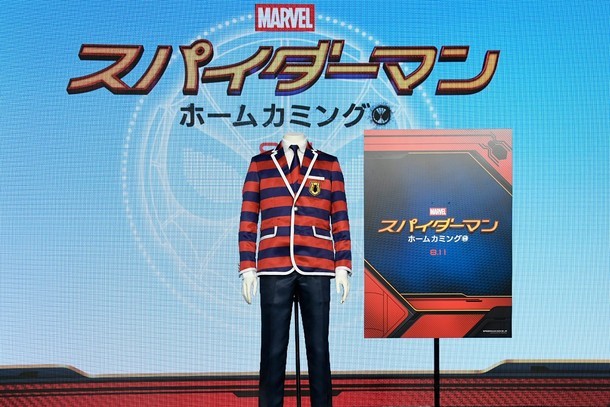 映画「スパイダーマン：ホームカミング」ジャパンアンバサダー就任式の様子。(c)Marvel Studios 2016. (c)2016 CTMG. All Rights Reserved.