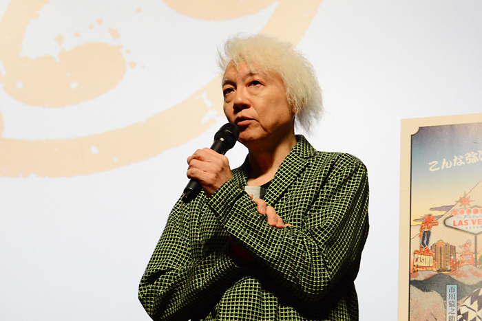 シネマ歌舞伎『東海道中膝栗毛〈やじきた〉』舞台挨拶　浜本正機 ©松竹