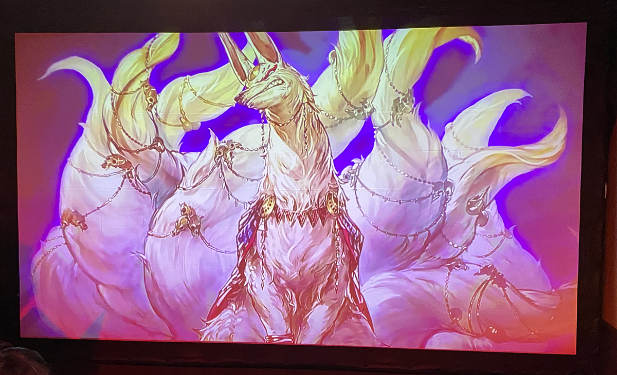 星晶獣とのバトルで仲間を救出 (C)SCRAP (C) Cygames, Inc.