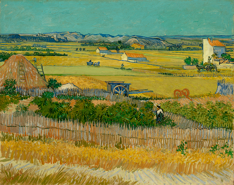 《収穫》フィンセント・ファン・ゴッホ/ファン・ゴッホ美術館（フィンセント・ファン・ゴッホ財団） ©Van Gogh Museum, Amsterdam  (Vincent van Gogh Foundation)