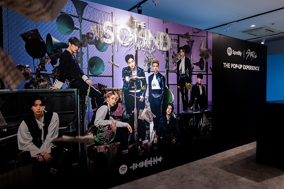 「Spotify x Stray Kids THE POP-UP EXPERIENCE」　MAGNET by SHIBUYA109 5階特設スペース