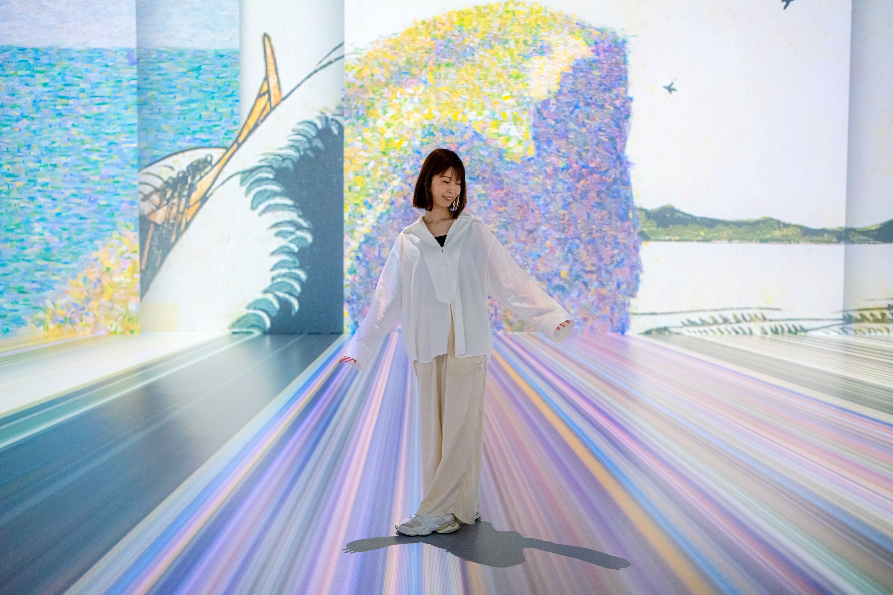 『Immersive Museum OSAKA 2025 印象派と浮世絵～ゴッホと北斎、モネと広重～』