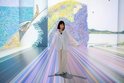 ゴッホやモネと浮世絵がシンクロする『Immersive Museum OSAKA』で没入体験、Aぇ! group正門良規「絵の方からやってきてくれる」