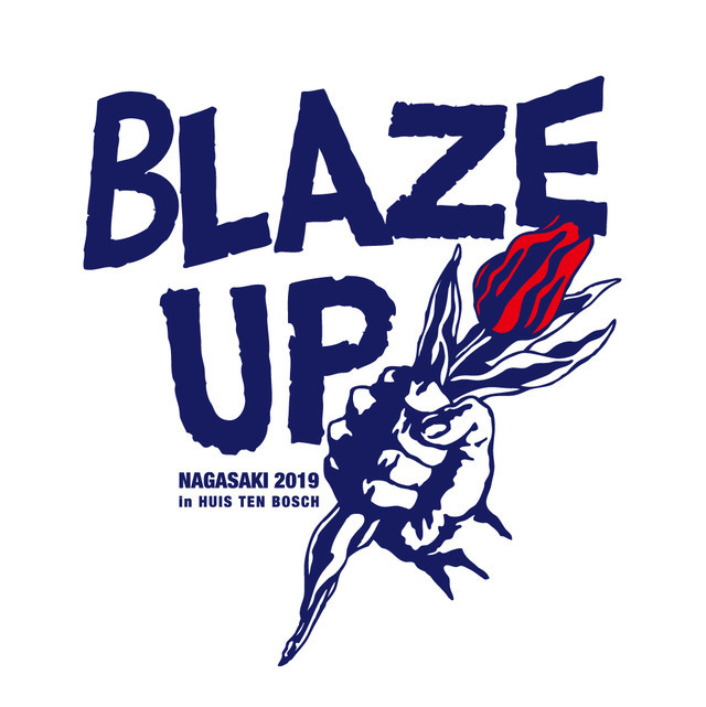 「BLAZE UP NAGASAKI 2019 in HUIS TEN BOSCH」ロゴ