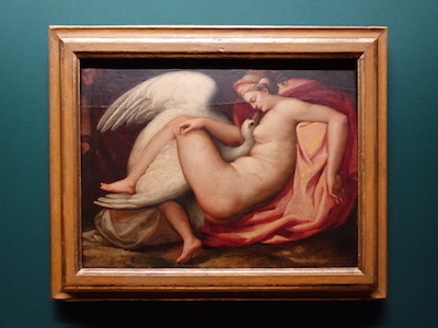 フランチェスコ・ブリーナ（帰属）《レダと白鳥（失われたミケランジェロ作品に基づく）》 1575年頃 カーサ・ブオナローティ