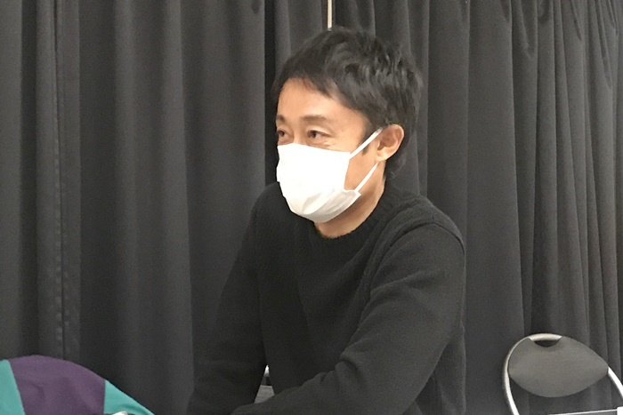 「空晴では会話の大切さを実感するし、鍛えられています」と語る稲荷卓央。