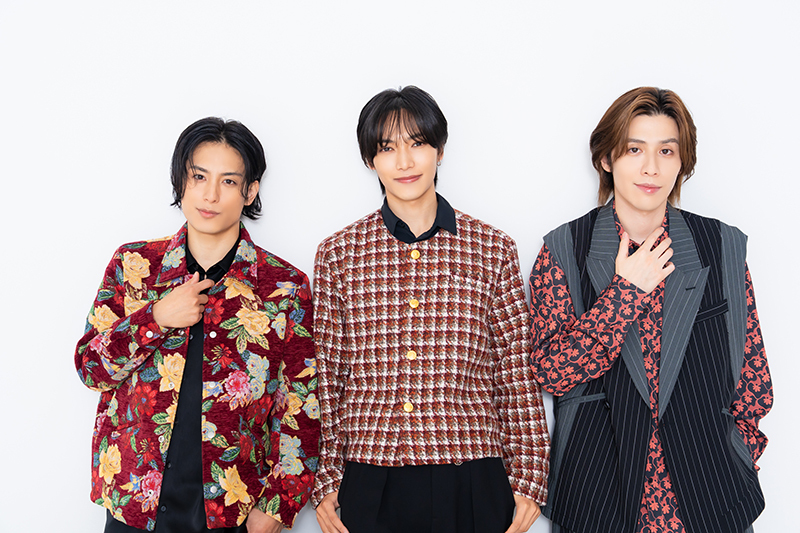 （左から）武子直輝、梶田拓希、神永圭佑