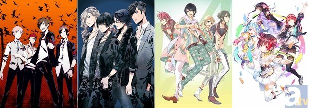 『バンドやろうぜ！』４バンドのメインビジュアル＆ボーカルが判明