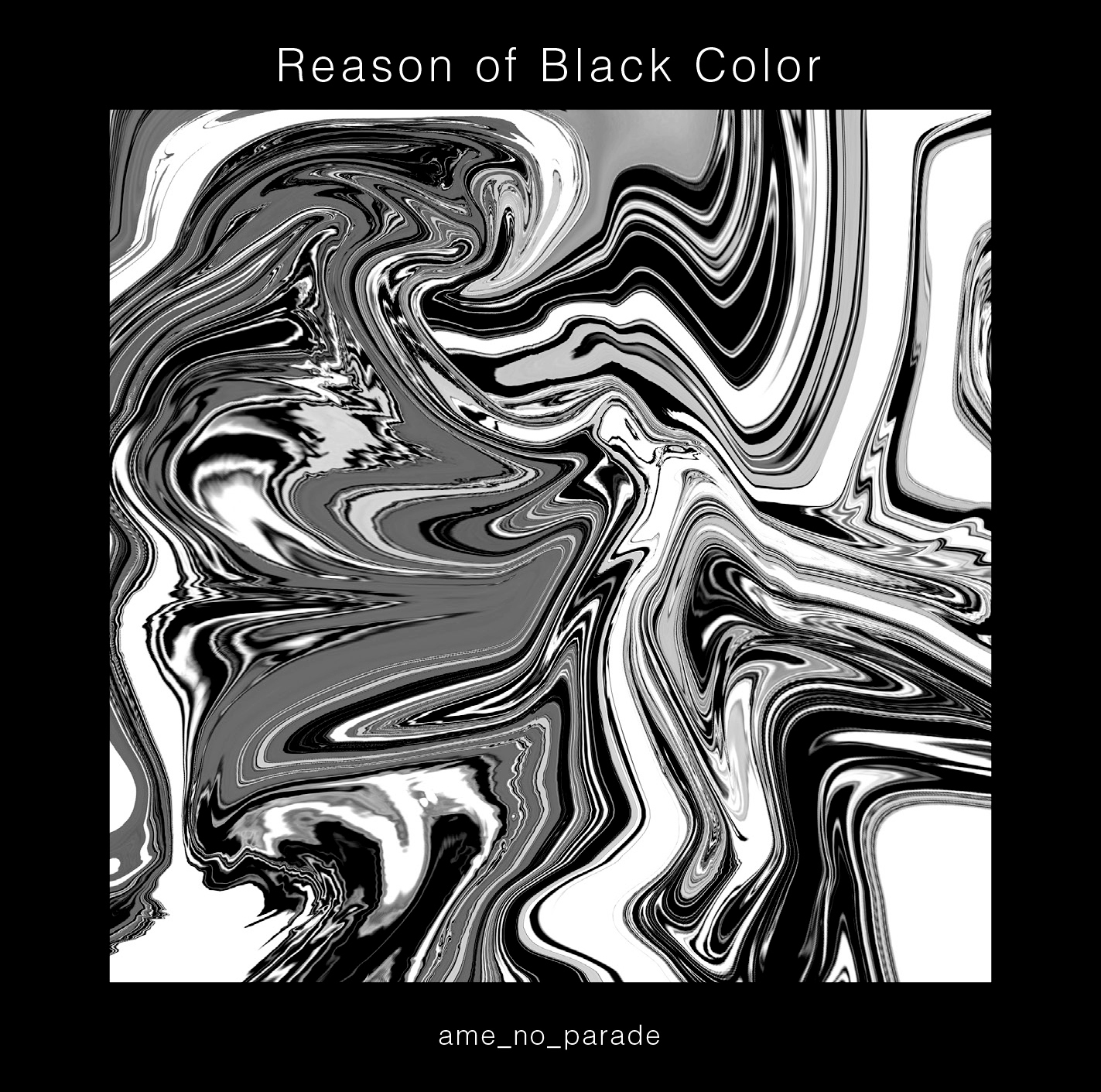 雨のパレード『Reason of Black Color』通常盤