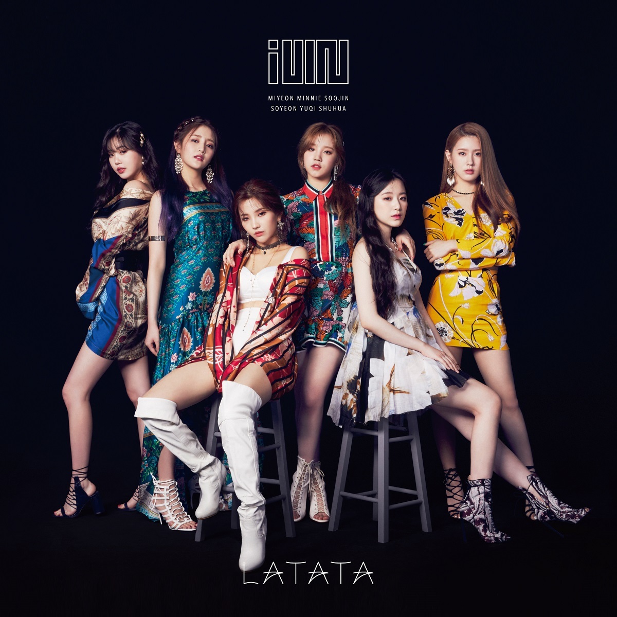 G)I-DLE 日本デビューに際して衣装やメイクを一新した「LATATA 