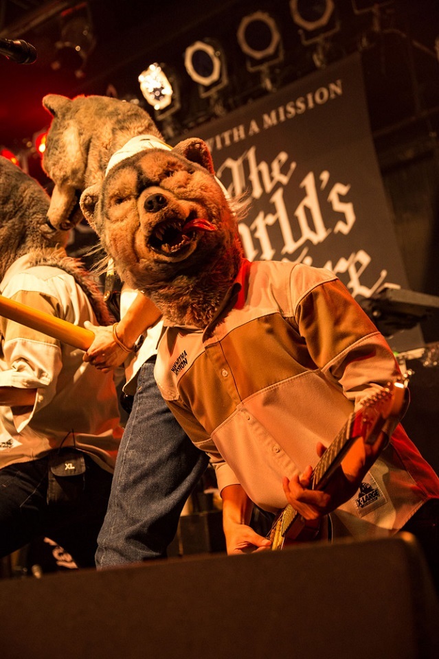 MAN WITH A MISSION Photo by Daisuke Sakai (FYD inc.)