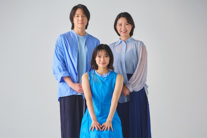 （左から）坂田隆一郎、山口乃々華、ジェイミン