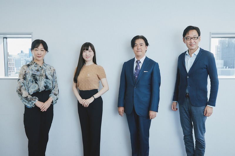 左から、財木麗子、三宅里菜、澤田薫、大野隆