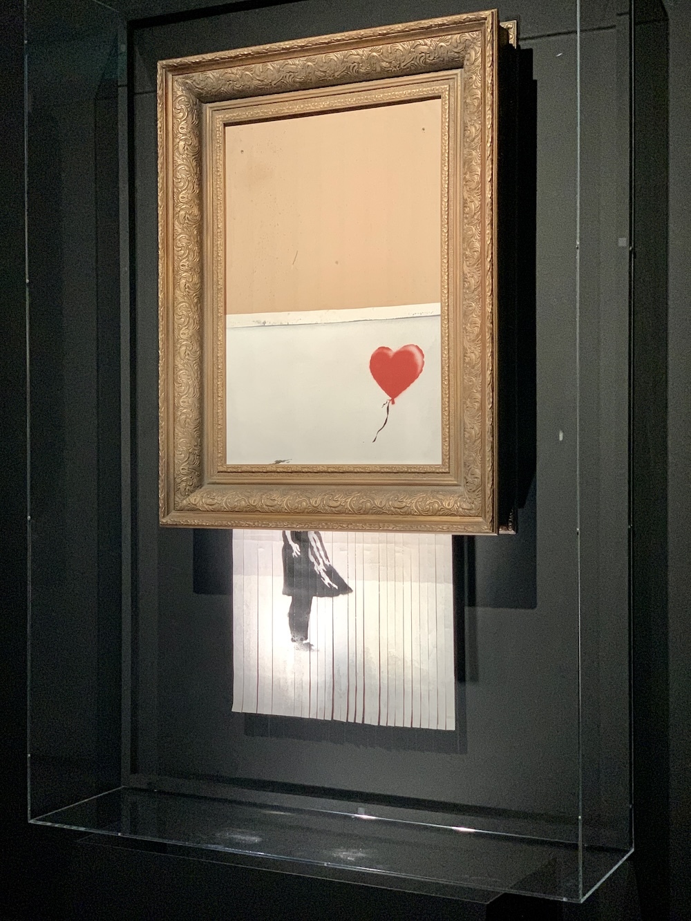 BANKSY《Girl Without Balloon》2018年