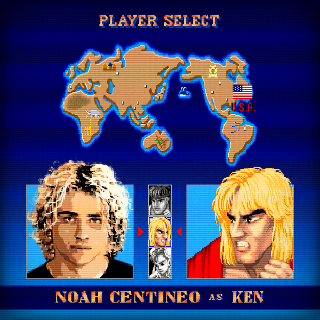 ノア・センティネオ／ケン・マスターズ （C）CAPCOM