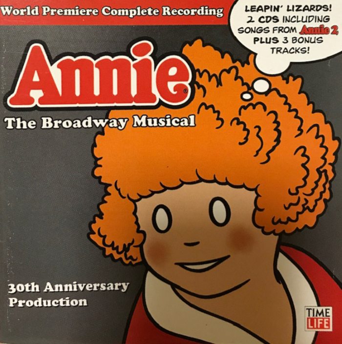 筆者所有「30th Anniversary Production」CDにも、「Leapin' Lizards！」の文字が！