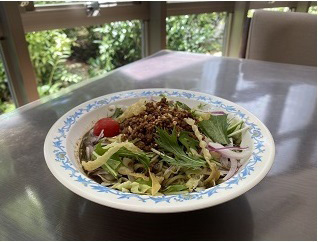 「冷やし黒ごま担々麺」