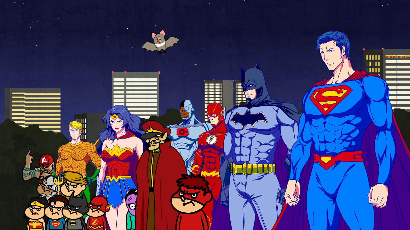 （C） Warner Bros. Japan and DLE. DC characters and elements （C） & ™ DC Comics. Eagle Talon characters and elements 