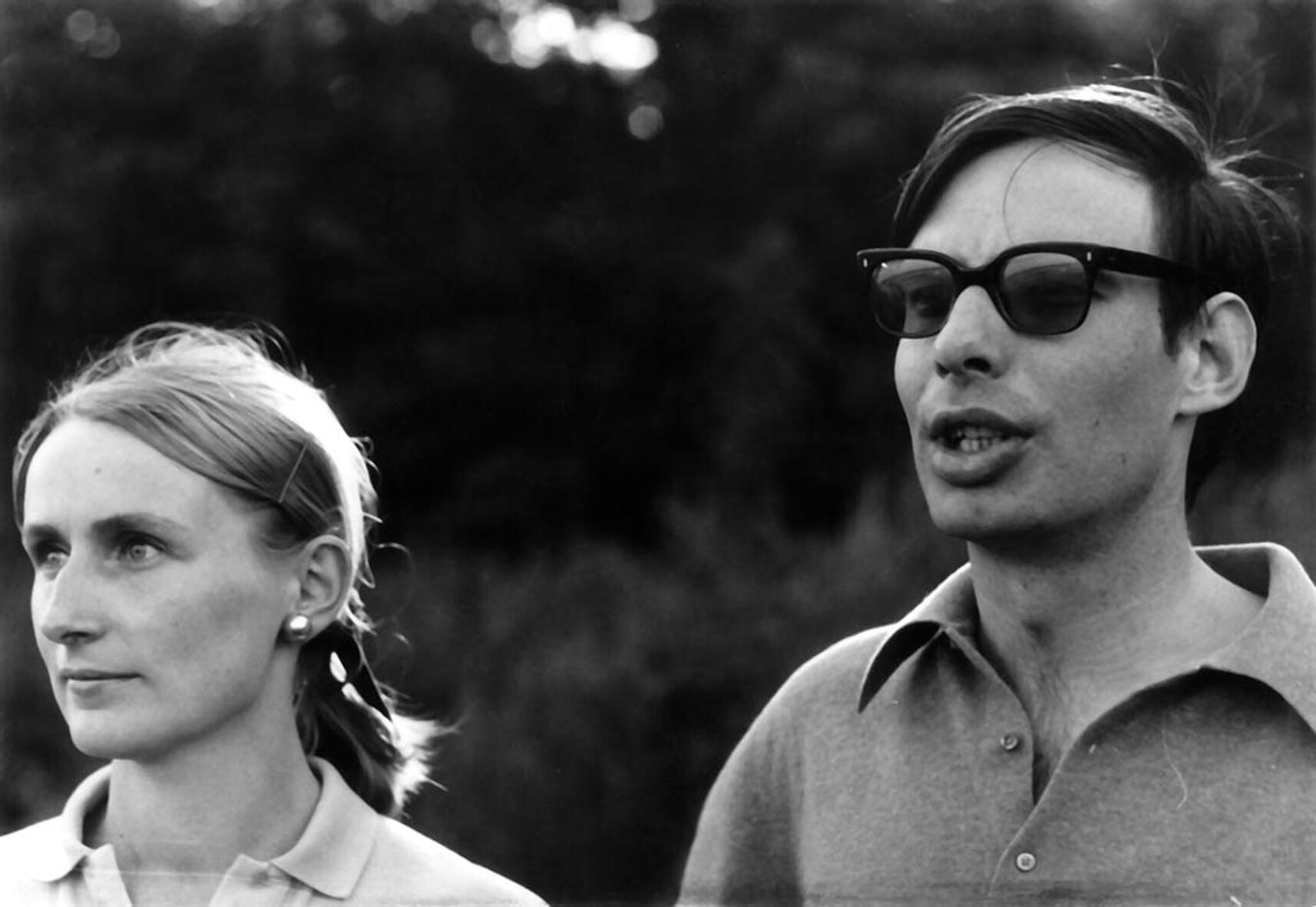 ドロテ・フィッシャーとコンラート・フィッシャー（1969年） Photo: Gerhard Richter
