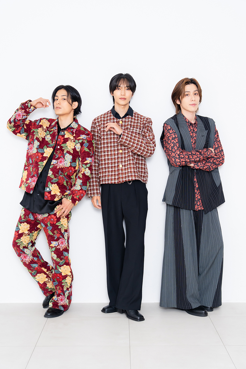 （左から）武子直輝、梶田拓希、神永圭佑