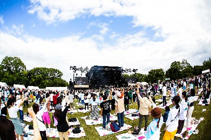 『OSAKA GENKi PARK』2日目オフィシャルライブレポート【もみじ川広場 RIGHT STAGE】ーー「希望の光が溢れる未来へ」フジファブリック、キュウソ、マカロニえんぴつらが大阪から元気を