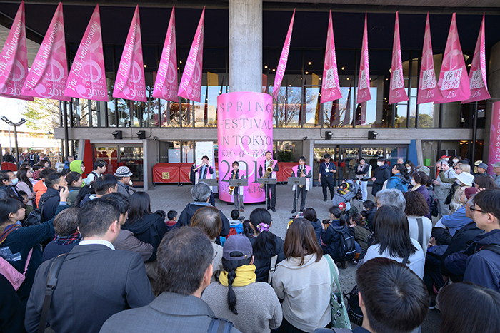 桜の街の音楽会 写真提供：東京・春・音楽祭実行委員会／撮影：飯田耕治