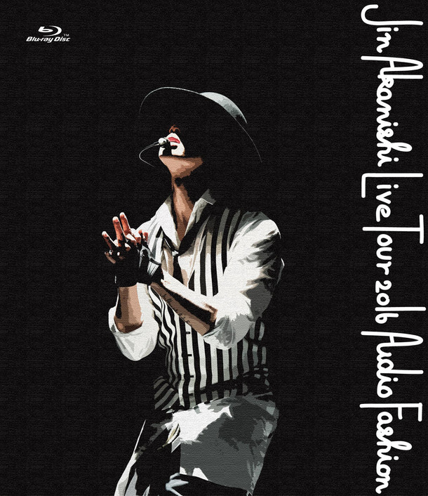 赤西仁「JIN AKANISHI LIVE TOUR 2016 ～Audio Fashion Special～ in MAKUHARI」初回限定盤Blu-rayジャケット