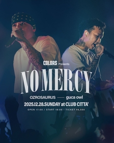 OZROSAURUS × guca owl、2マンライブを川崎CLUB CITTA'で開催決定