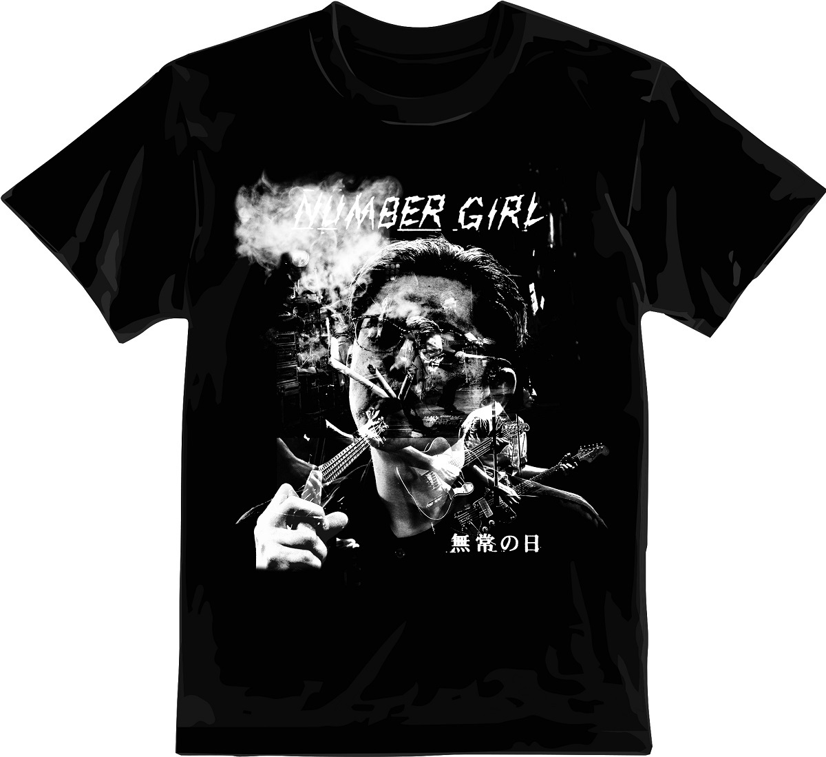 『NUMBER GIRL 無常の日』初回限定スペシャルパッケージ Tシャツ絵柄