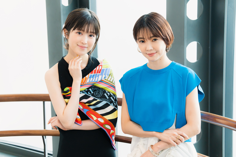 （左から）福本莉子、倉科カナ