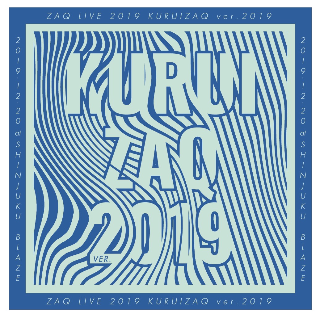 ZAQ LIVE 2019｢KURUIZAQ ver.2019｣ライブロゴ