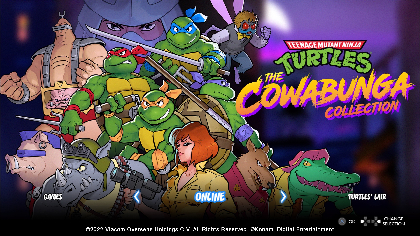 『ミュータントタートルズ』シリーズ作品計13タイトルを収録　『Teenage Mutant Ninja Turtles: The Cowabunga Collection』発売