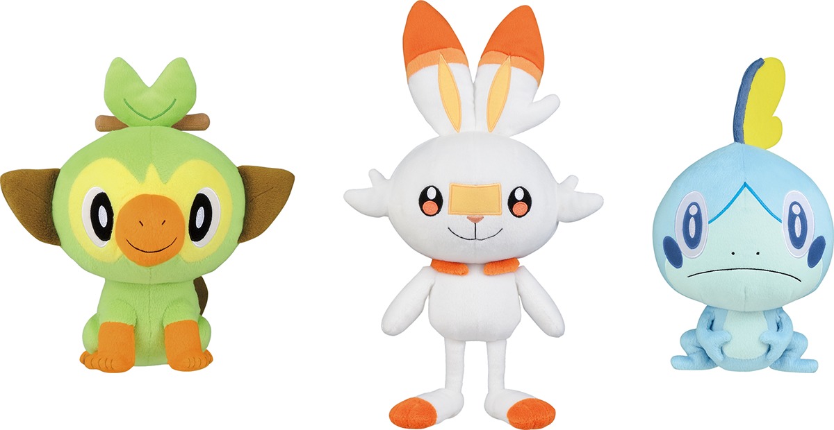 【11月3週登場】ポケットモンスター でっかいぬいぐるみ～サルノリ・ヒバニー・メッソン～(全3種) 発売元：株式会社BANDAI SPIRITS　(C)Nintendo・Creatures・GAME FREAK・TV Tokyo・ShoPro・JR Kikaku (C)Pokémon