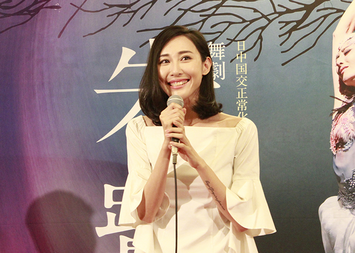 朱潔静 撮影＝西原朋未