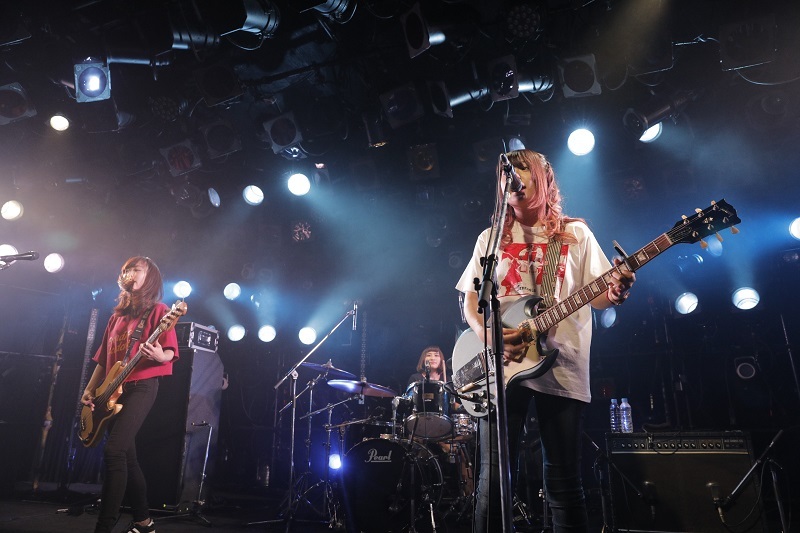 The peggies　撮影＝西田航(WATAROCK)、河邉有実莉(WATAROCK)
